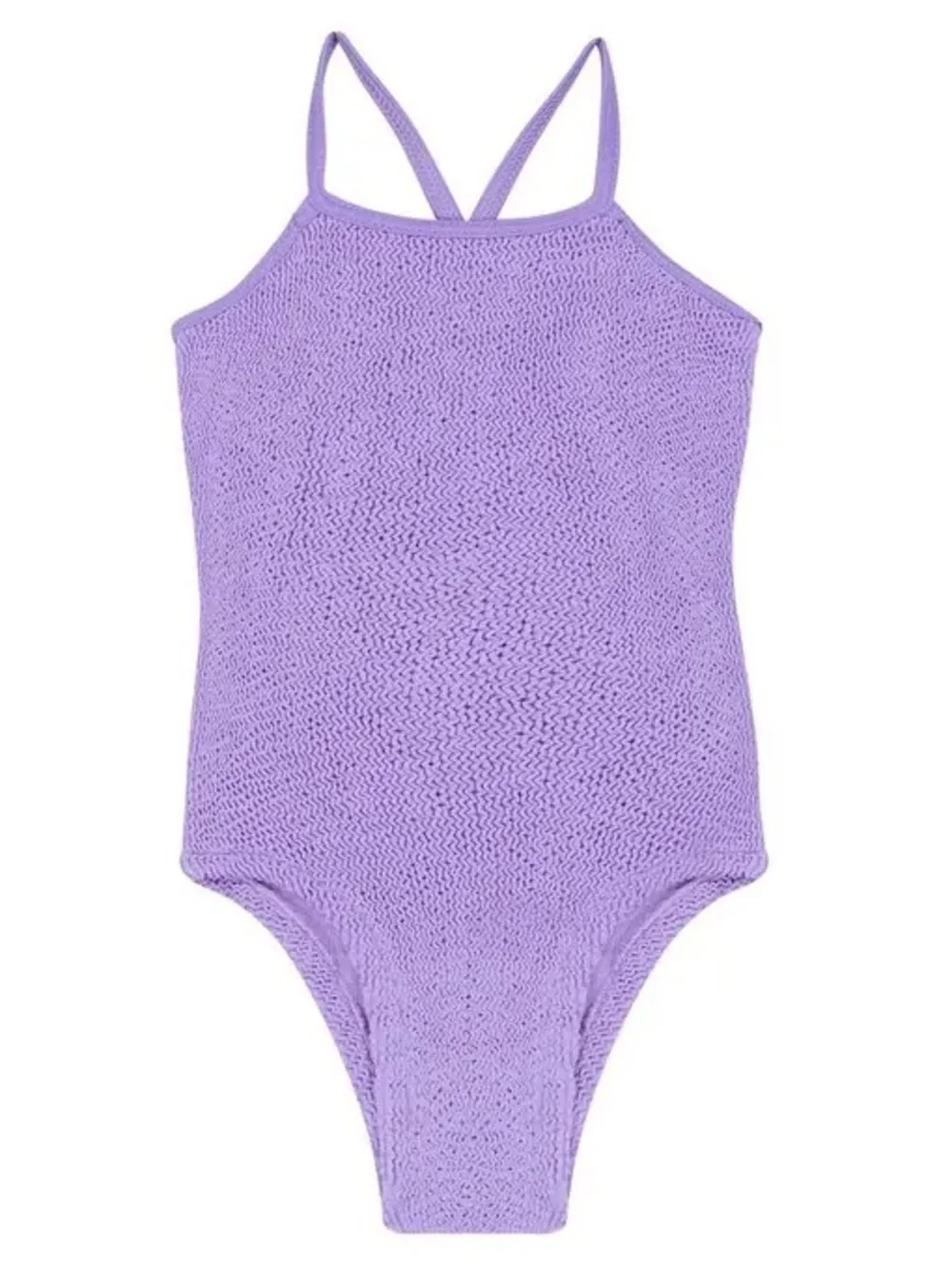 RARE HUNZA G KIDS Margot Swimsuit in Lavender